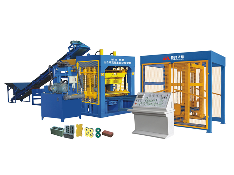 QT15-15全自動(dòng)混凝土砌塊成型機(jī)